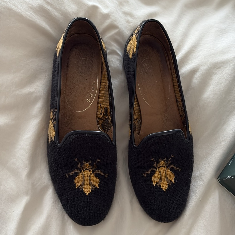 Stubbs and Wootton bee smoking slippers size 7.5